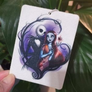 Jack & Sally Nightmare Before Christmas Car Air Freshener